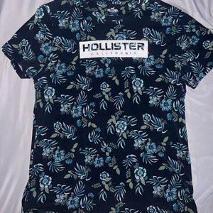 mens floral hollister t-shirt